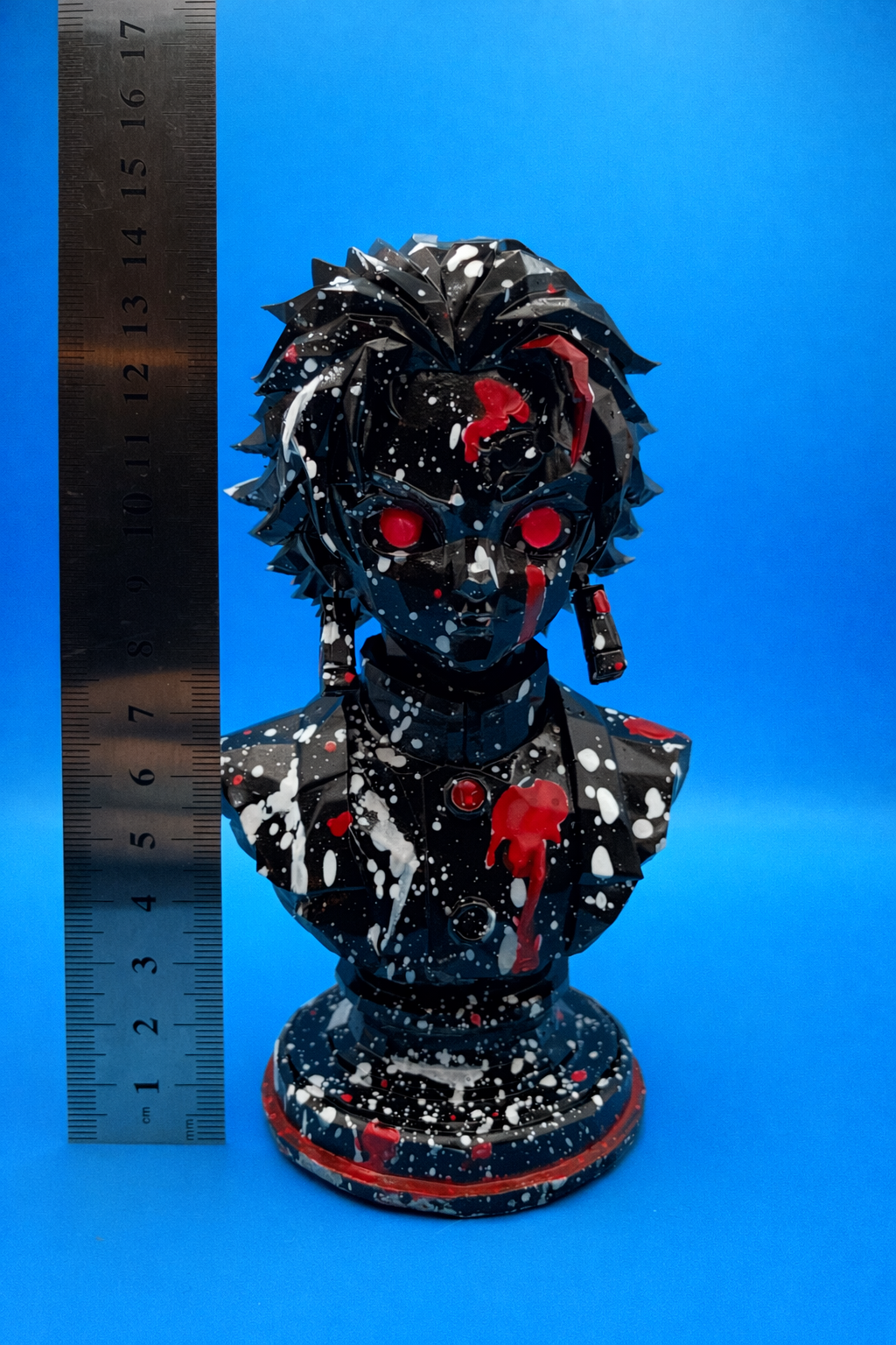 Demon slayer - Kimetsu no yaiba - Anime/manga Figurine - Streetart - Low Poly - 14cm