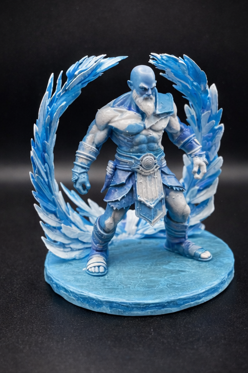 Kratos - God of War Frosted Version (version givrée) - 12cm