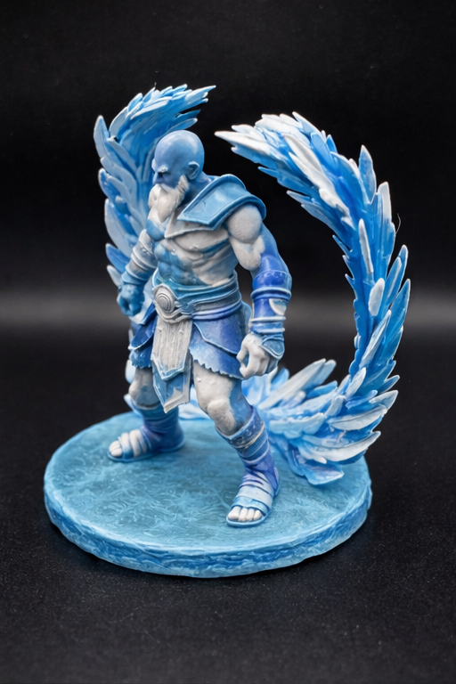 Kratos - God of War Frosted Version (version givrée) - 12cm